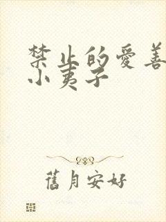 禁止的爱善良的小夷子