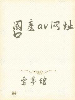 国产av网址入口