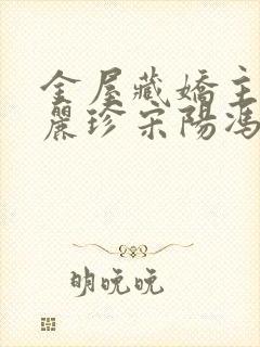 金屋藏娇主角陈丽珍宋阳冯媛小说