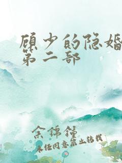 顾少的隐婚罪妻第二部