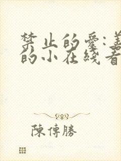 禁止的爱:善良的小在线看