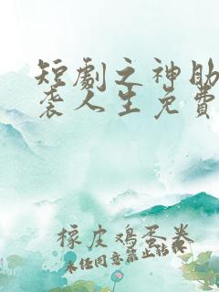 短剧之神助我逆袭人生免费观看 短剧之神助我逆袭人生免费观看