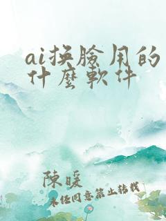 ai换脸用的是什么软件