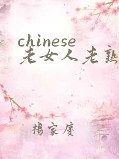 chinese老女人老熟妇av