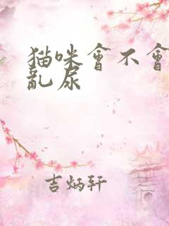 猫咪会不会乱拉乱尿
