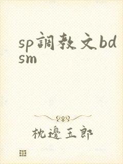 sp调教文bdsm