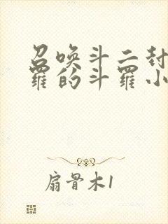 召唤斗二封号斗罗的斗罗小说