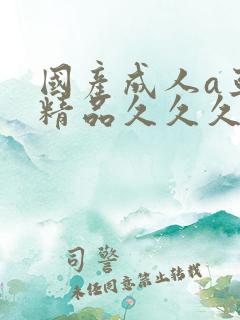 国产成人a亚洲精品久久久