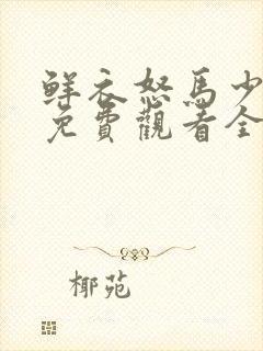 鲜衣怒马少年郎免费观看全集