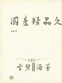 国产精品久久久…