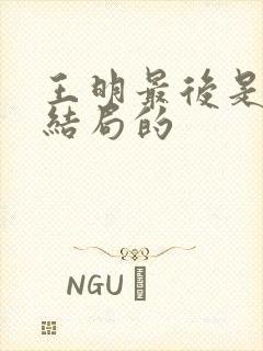 王明最后是什么结局的