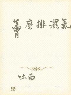 怎么排湿气健脾胃
