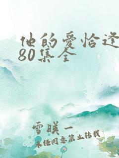 他的爱恰逢其时80集全 他的爱恰逢其时80集全