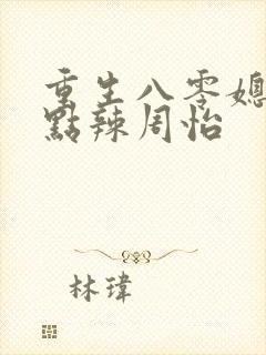 重生八零媳妇有点辣周怡