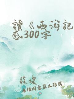 读《西游记》有感300字