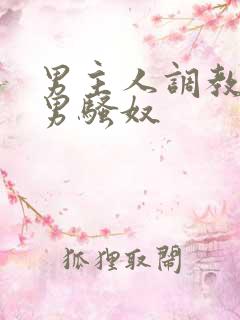 男主人调教中国男骚奴