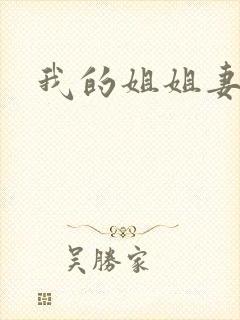 我的姐姐妻子3