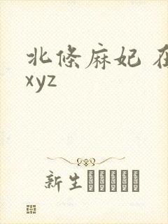 北条麻妃 在线xyz