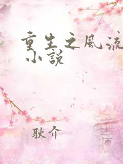 重生之风流仕途 小说