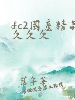 fc2国产精品久久久