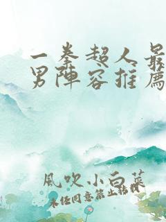 一拳超人最强之男阵容推荐