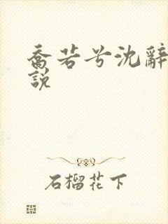 乔若兮沈辞安小说