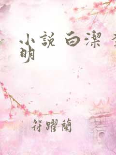 小说 白洁 李明