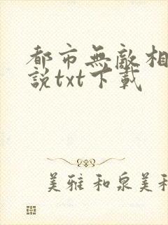 都市无敌相师小说txt下载