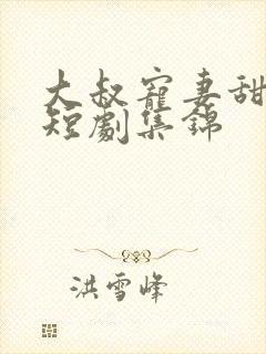 大叔宠妻甜如蜜短剧集锦
