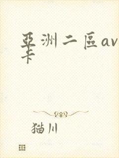 亚洲二区av不卡