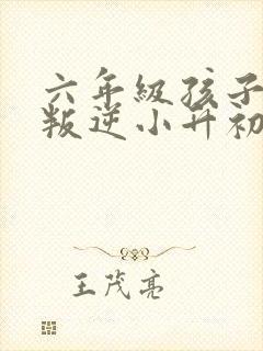 六年级孩子厌学叛逆小升初怎么办