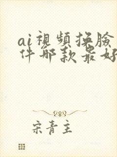 ai视频换脸软件哪款最好