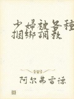 少妇被各种姿势捆绑调教