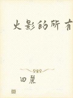 火影的所有游戏