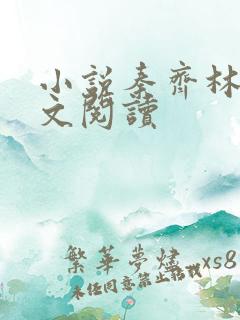小说秦齐林洁全文阅读 小说秦齐林洁全文阅读