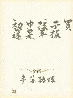 初中孩子买电脑还是平板