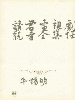 请君电视剧免费观看全集任嘉伦