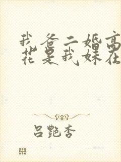 我爸二婚高冷校花是我妹在线看