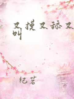 又摸又舔又操又叫