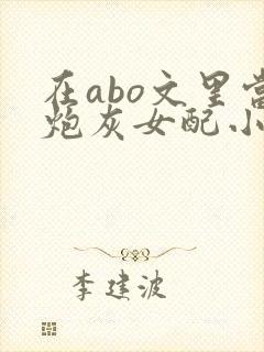 在abo文里当炮灰女配小说txt
