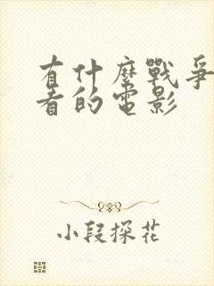 有什么战争片好看的电影
