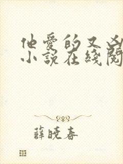 他爱的又凶又怂小说在线阅读全文