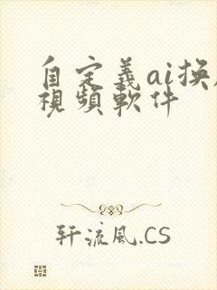自定义ai换脸视频软件