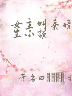 女主叫秦晴的重生小说