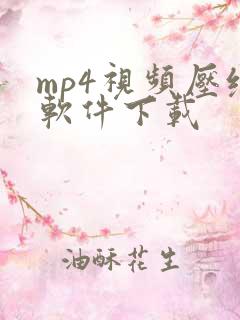 mp4视频压缩软件下载