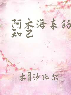 阿木海来的歌别知己