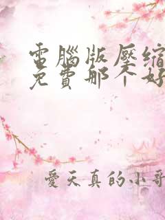 电脑版压缩软件免费那个好用又安全