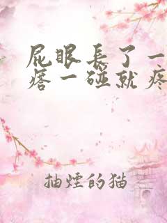 屁眼长了一个疙瘩一碰就疼