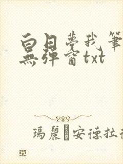 白日梦我笔趣阁无弹窗txt