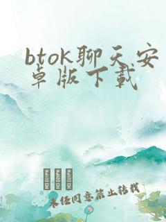 btok聊天安卓版下载
